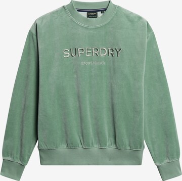 Superdry Sweatshirt in Green: front