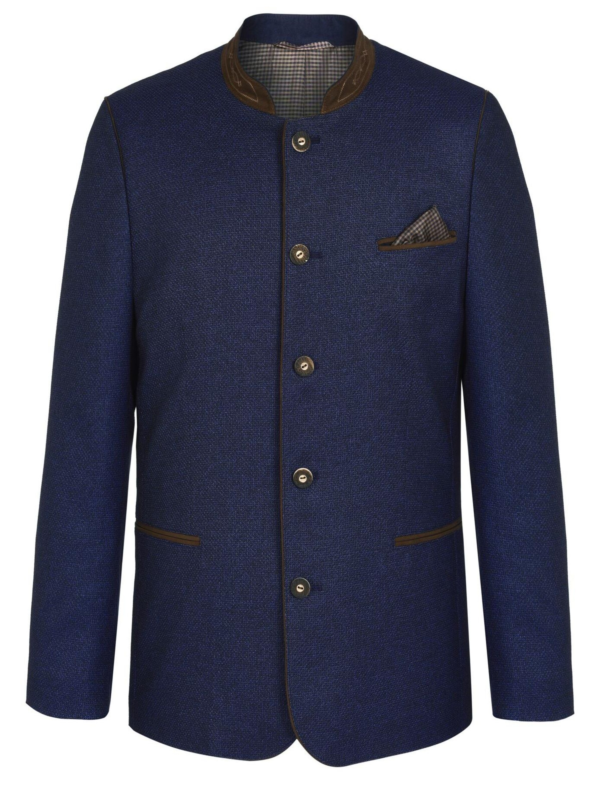 Gebr. Weis Regular fit Suit 'Gebr. Weis - Herren Janker, Erding C (182005)' in Blue: front