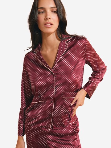 ETAM Schlafshirt 'Artlight' in Rot