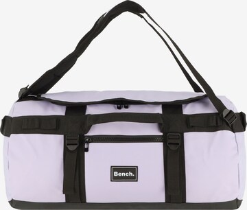 Sac week-end BENCH en violet : devant