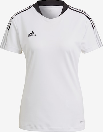 ADIDAS SPORTSWEAR - Camisola de futebol 'Tiro 21 ' em branco: frente