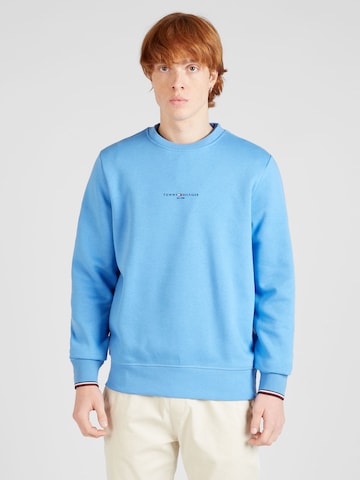 TOMMY HILFIGER Sweatshirt i blå: framsida