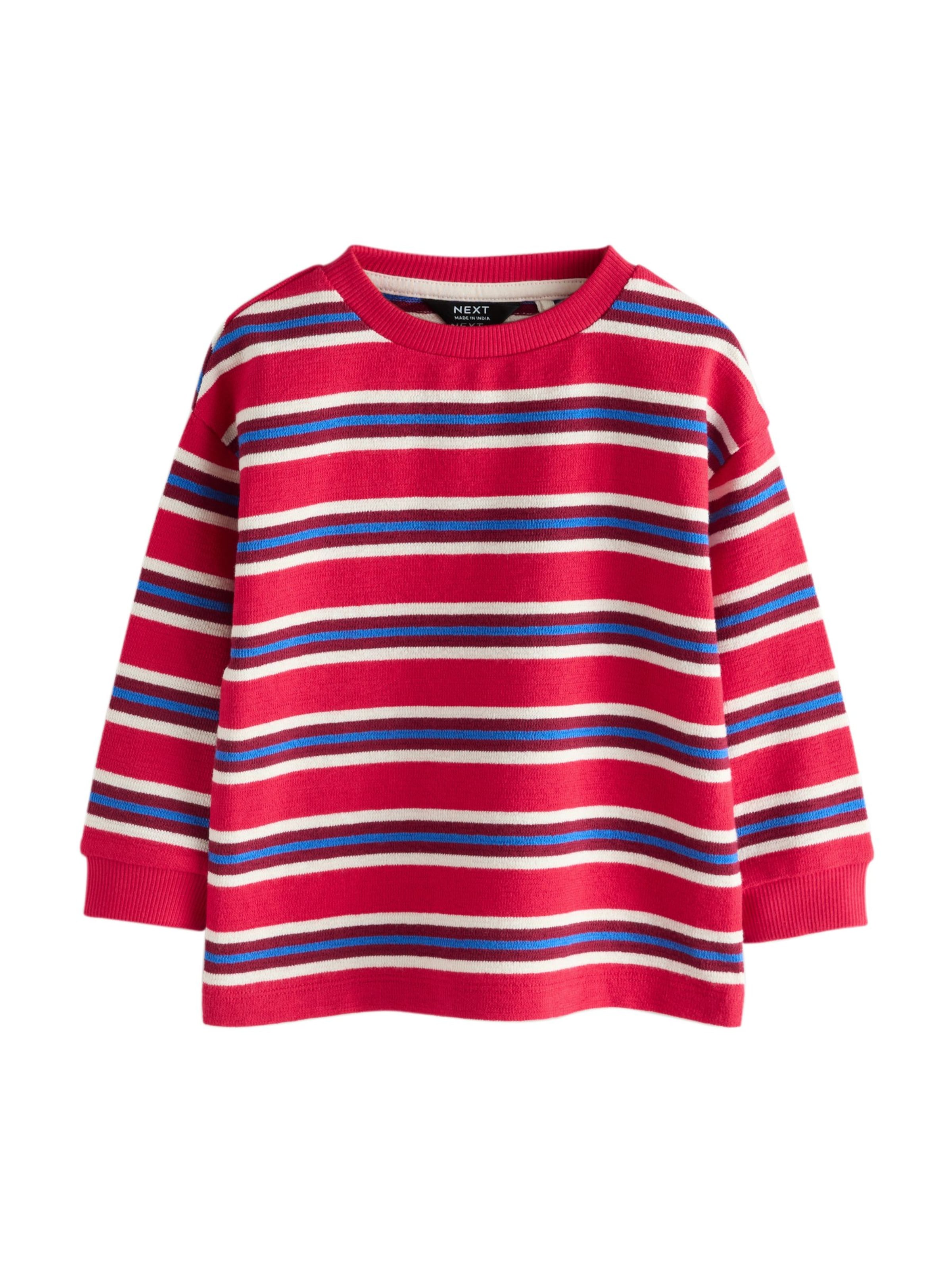 Next Shirt in Rot: Vorderseite