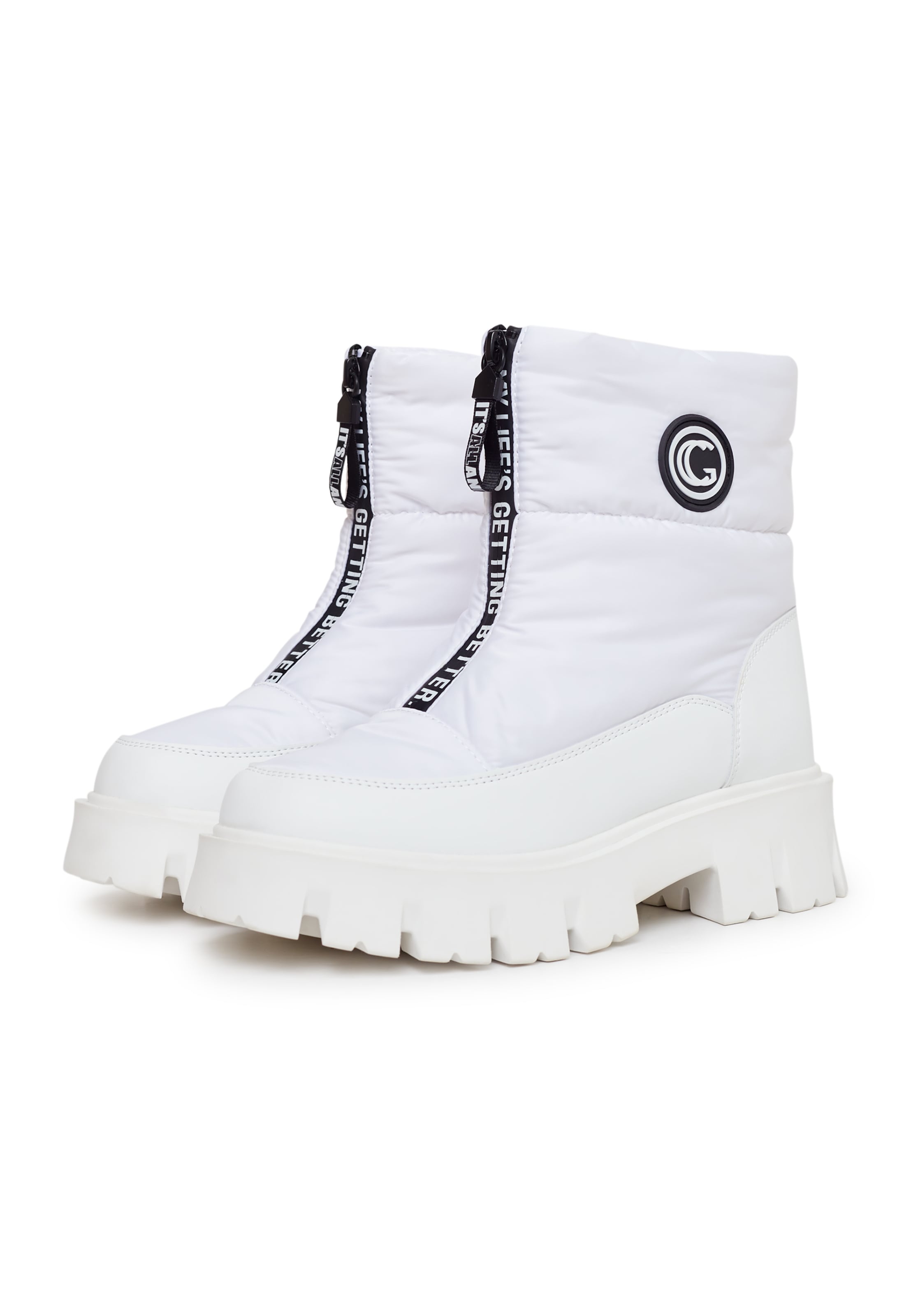 CESARE GASPARI Snow boots in White