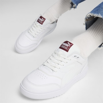 Baskets basses 'Doublecourt' PUMA en blanc : devant