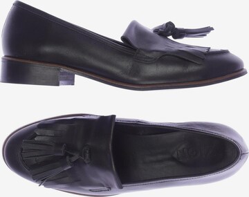 Zign Flats & Loafers in 38 in Black: front