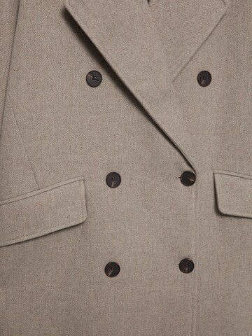 Pull&Bear Płaszcz przejściowy w kolorze szary