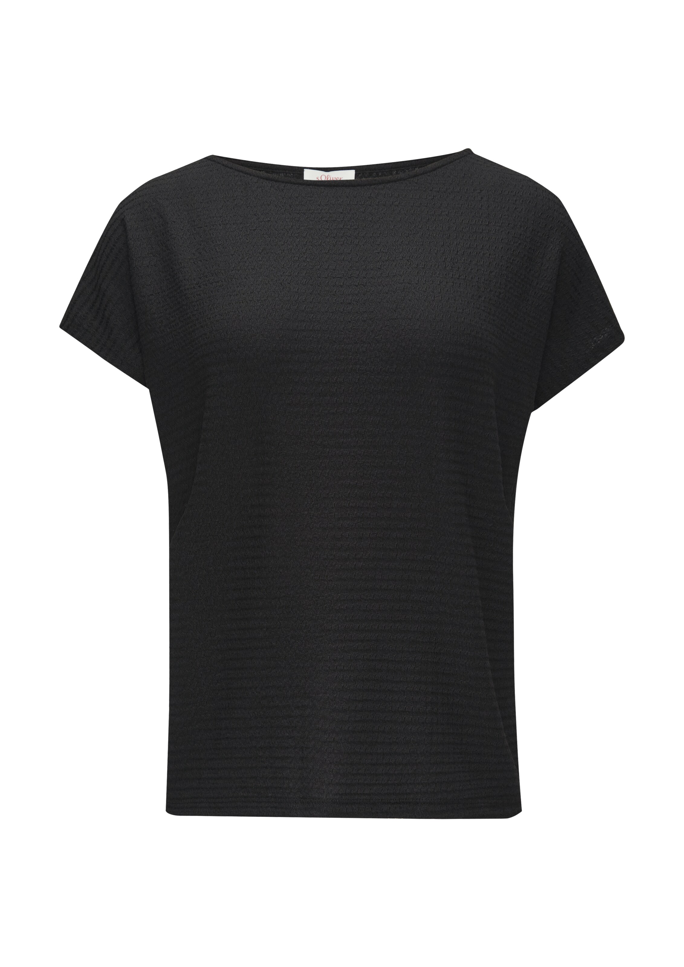 s.Oliver Shirt in Schwarz: Vorderseite
