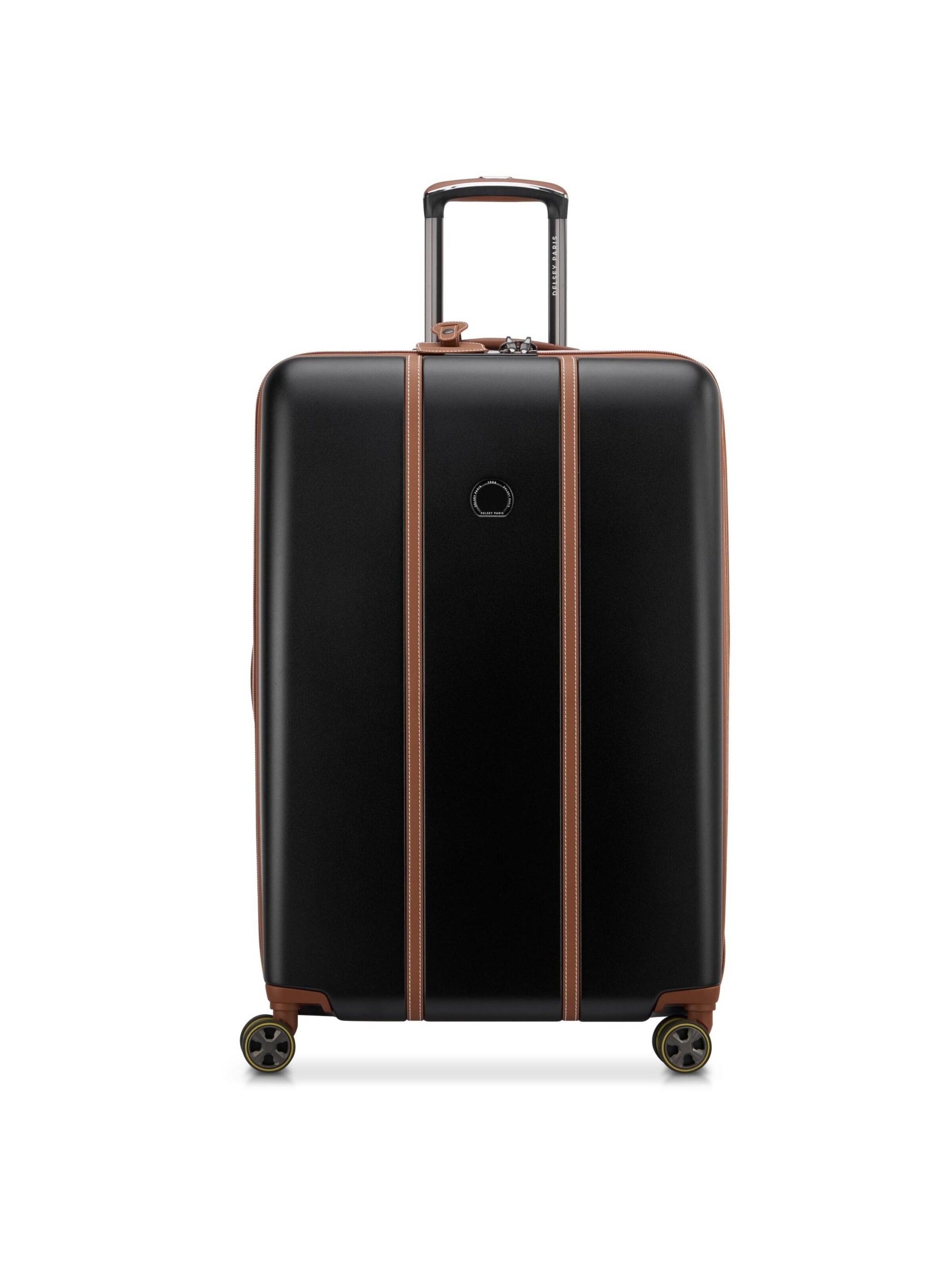 Delsey Paris Trolley 'Cadence'‌‌‌‌‌‌‌‌‌‌ in Schwarz: Vorderseite