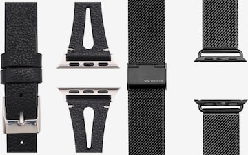 WRISTR Digital watch 'Slim-Milanese' in Black: front