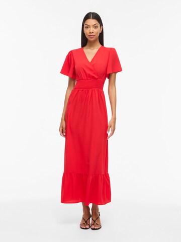 VILA Dress 'VIMathilde' in Red