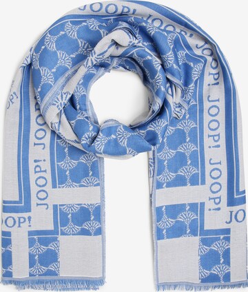 JOOP! Sjaal in Blauw: voorkant