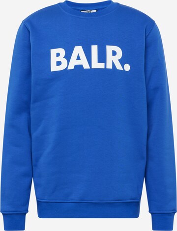 BALR. Sweatshirt in Blauw: voorkant