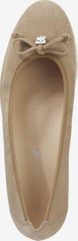 BASLER BY WALDLÄUFER Ballet Flats in Beige