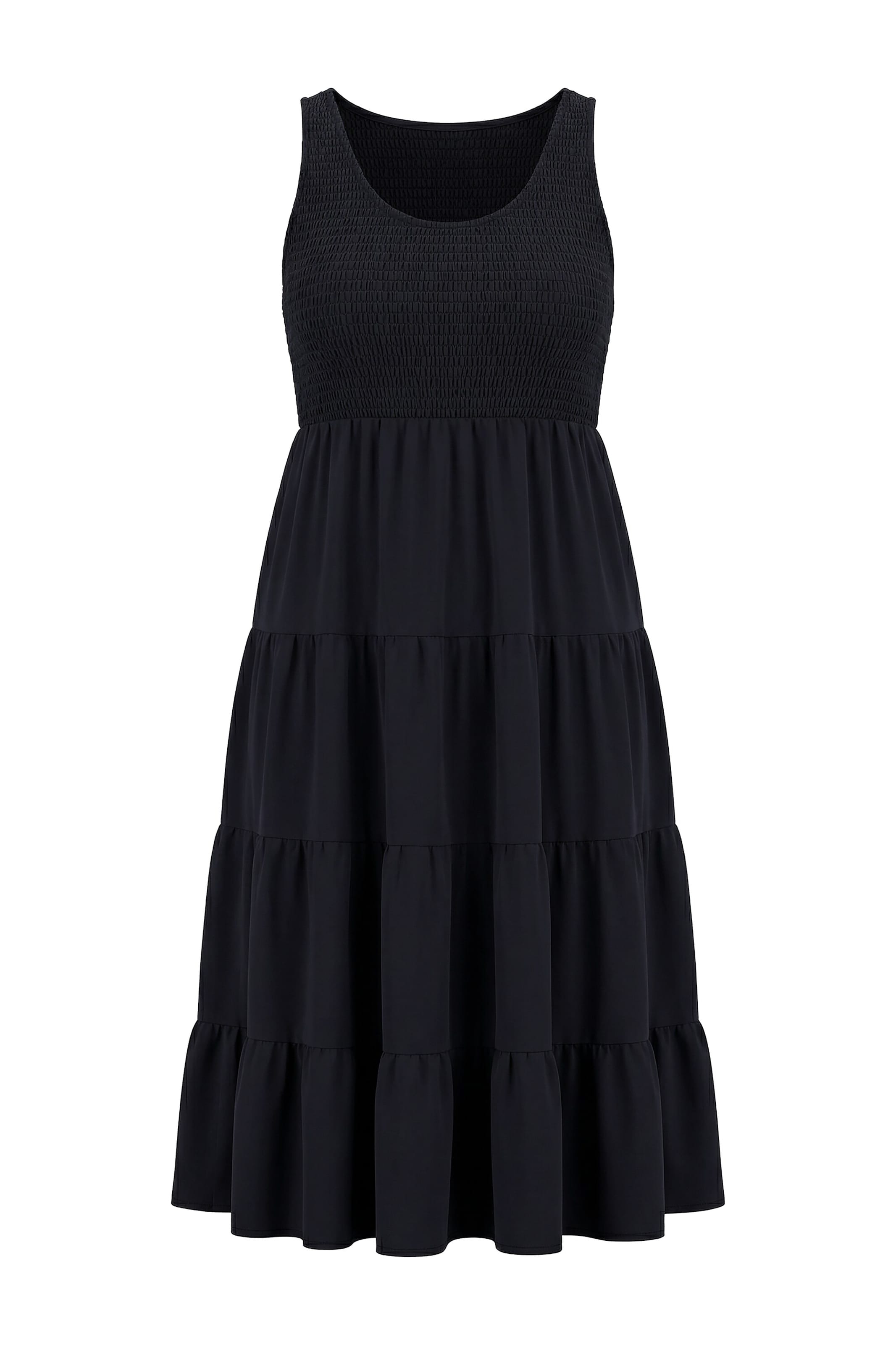 Studio Untold Jurk in Zwart: voorkant