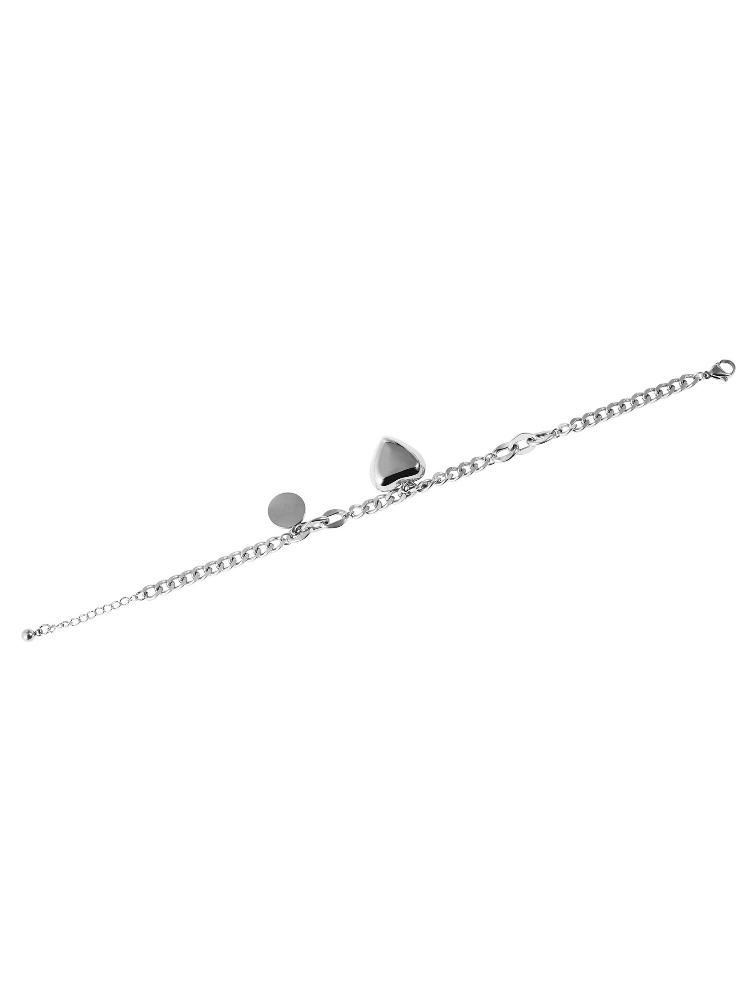 Akzent Armband 'Mady'‌‌‌‌‌‌‌‌‌ in Silber