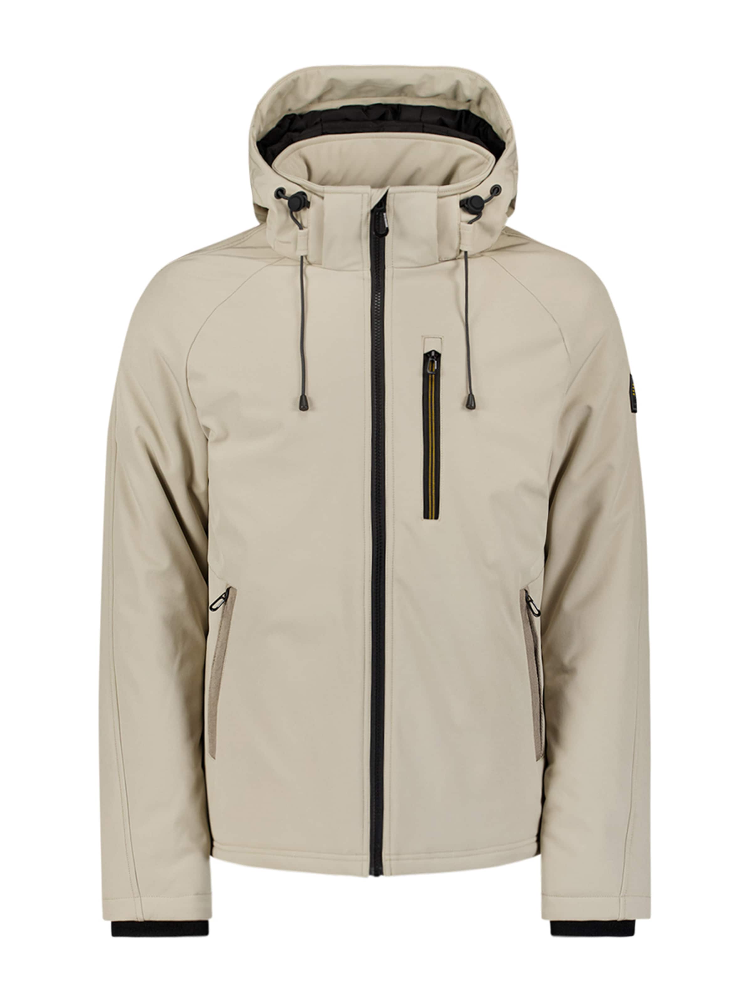 No Excess Functionele jas in Grijs: voorkant