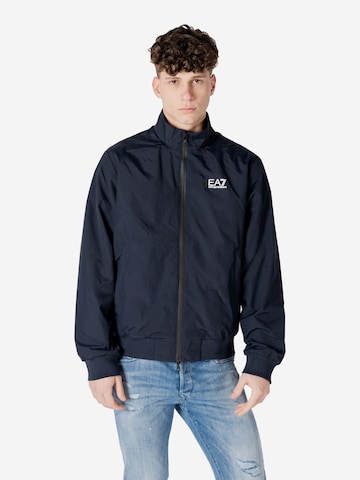 Manteau mi-saison '7M000424 AF13569' EA7 Emporio Armani en bleu : devant