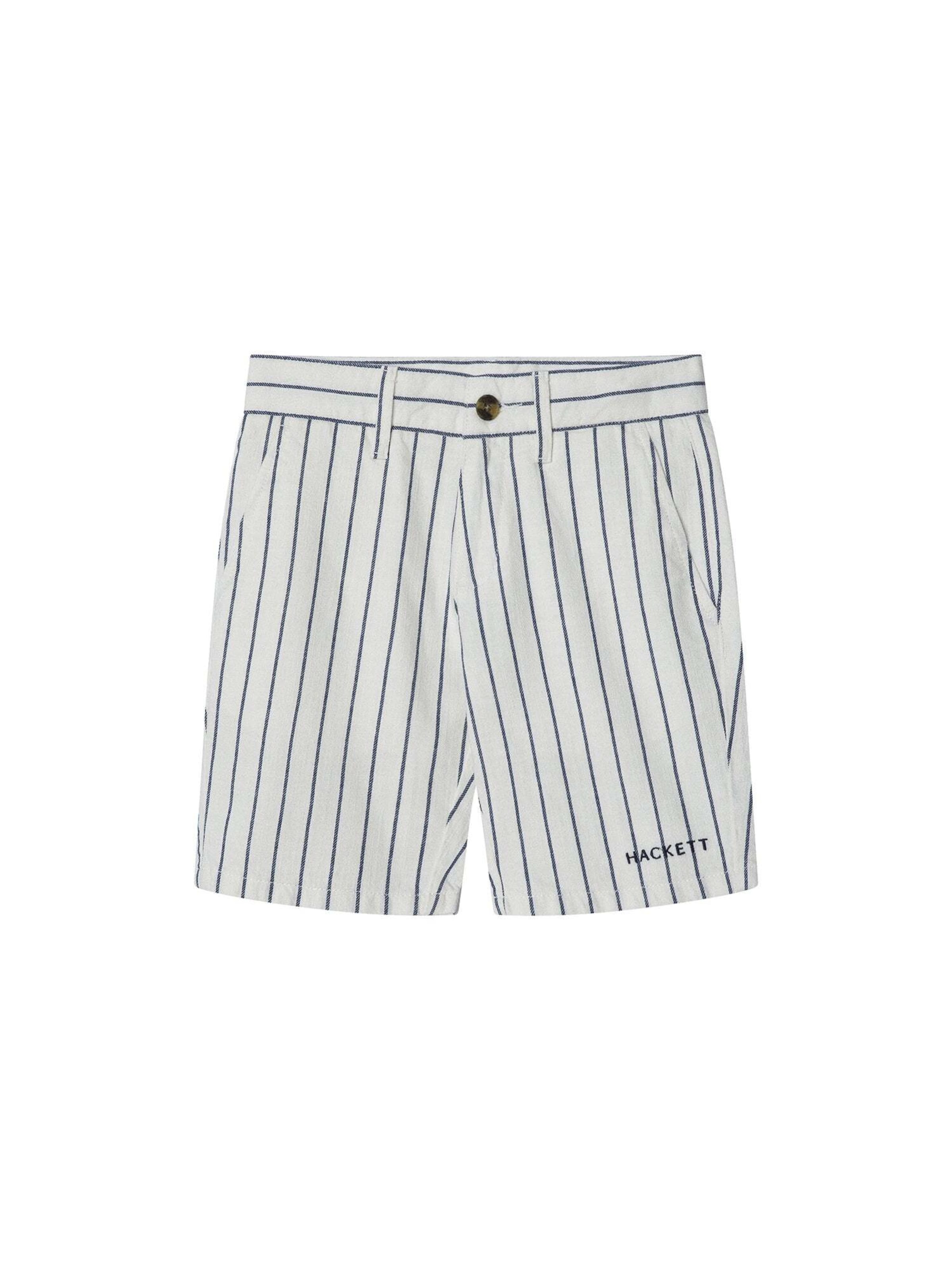 Hackett London Regular Broek in Wit: voorkant