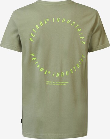 Petrol Industries T-Shirt 'Coraluxe' in Grün