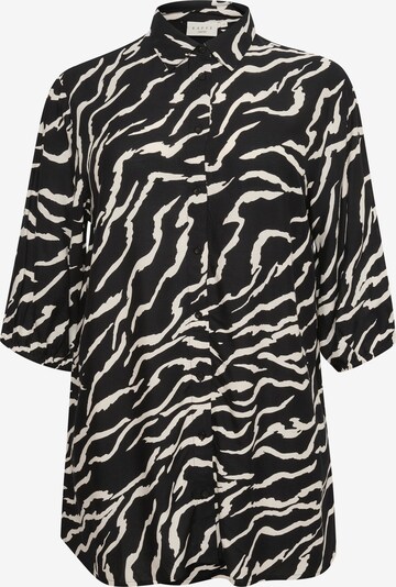 KAFFE CURVE Blouse 'Sonna' in Black / White, Item view