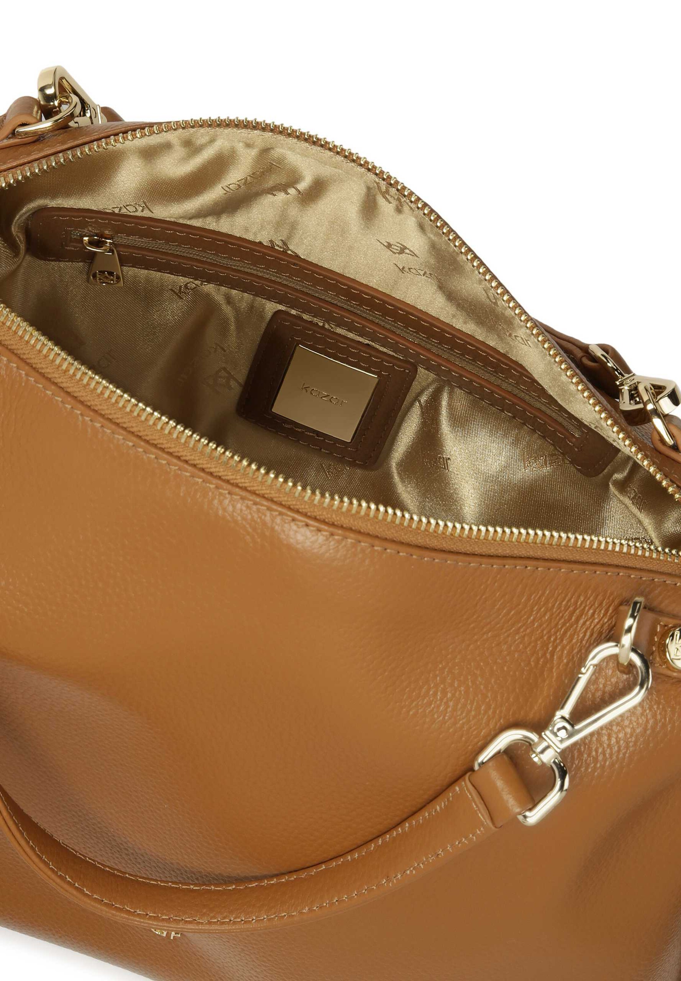 Borsa a mano di Kazar in marrone