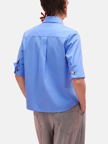 IMPERIAL - Blusa tradicional en azul