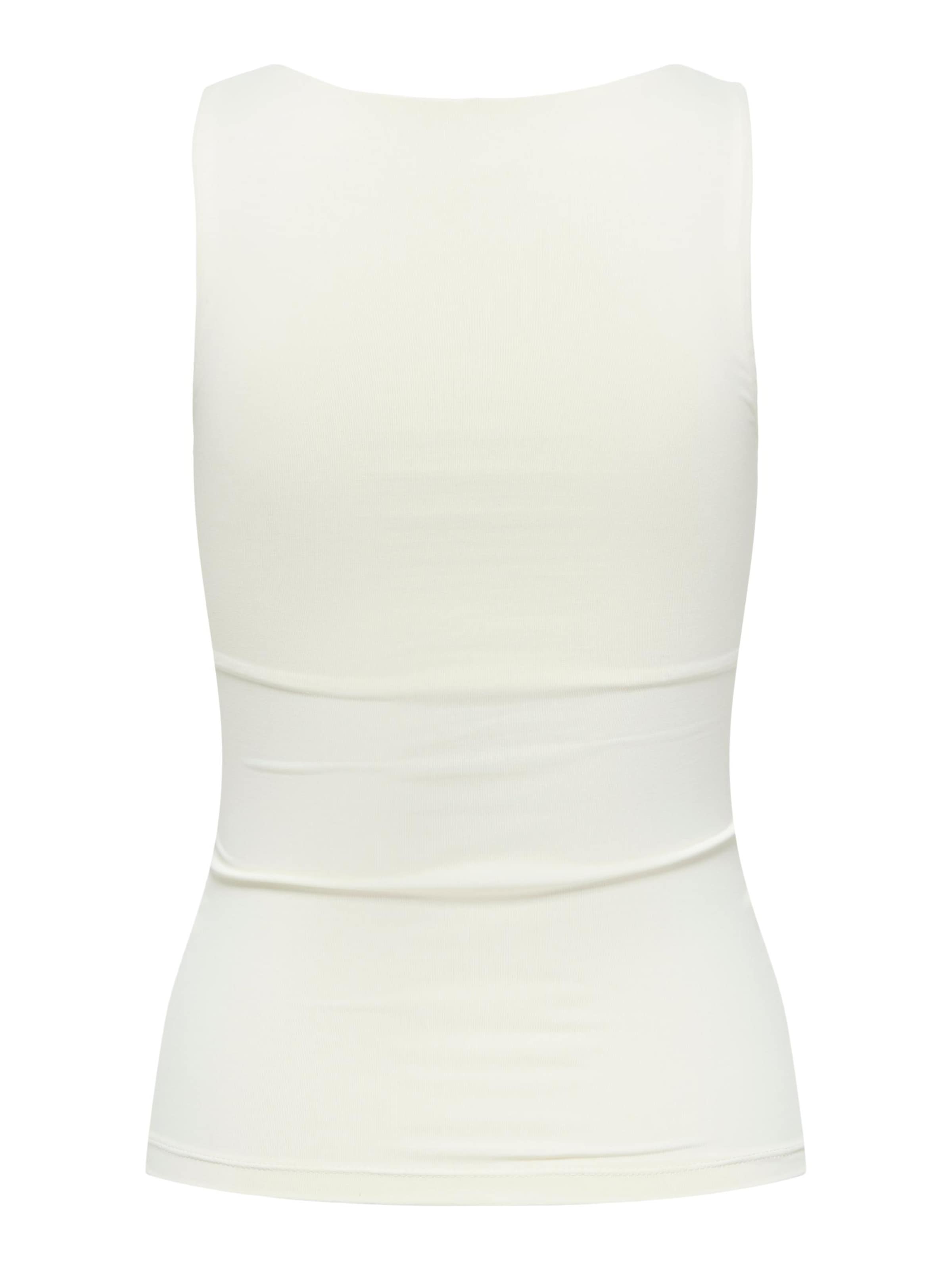 Top di ONLY in bianco