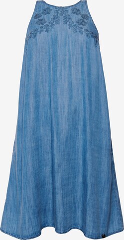 Superdry - Vestido de verano en azul: frente