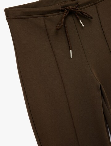 Koton Flared Jogginghose in Braun