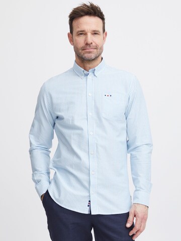 FQ1924 Regular fit Button Up Shirt 'Steven' in Blue: front