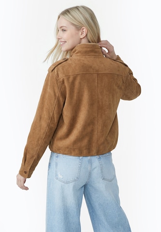 MYMO Between-Season Jacket in Brown