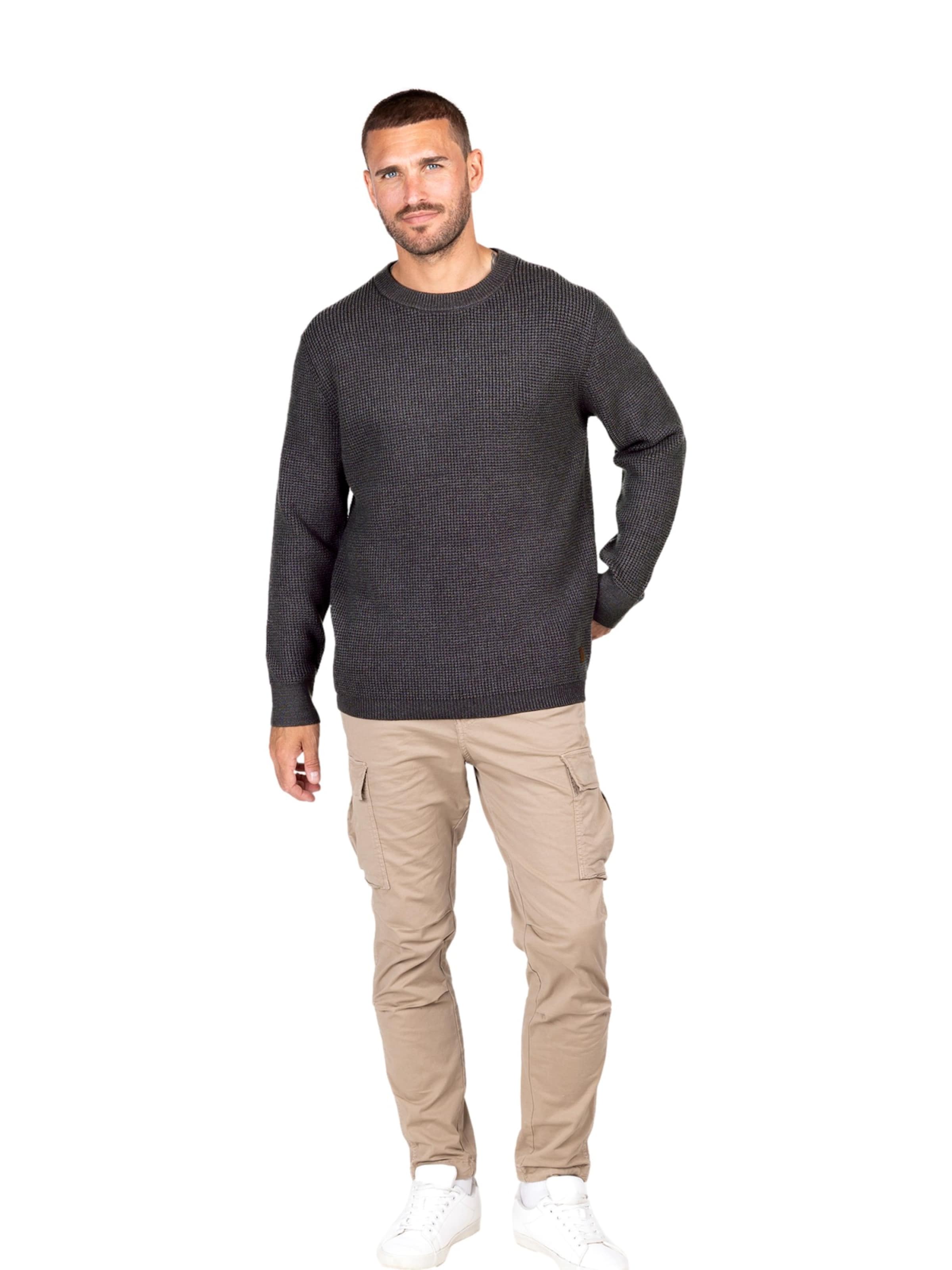 Key Largo Sweater 'KLRICHMOND' in Grey
