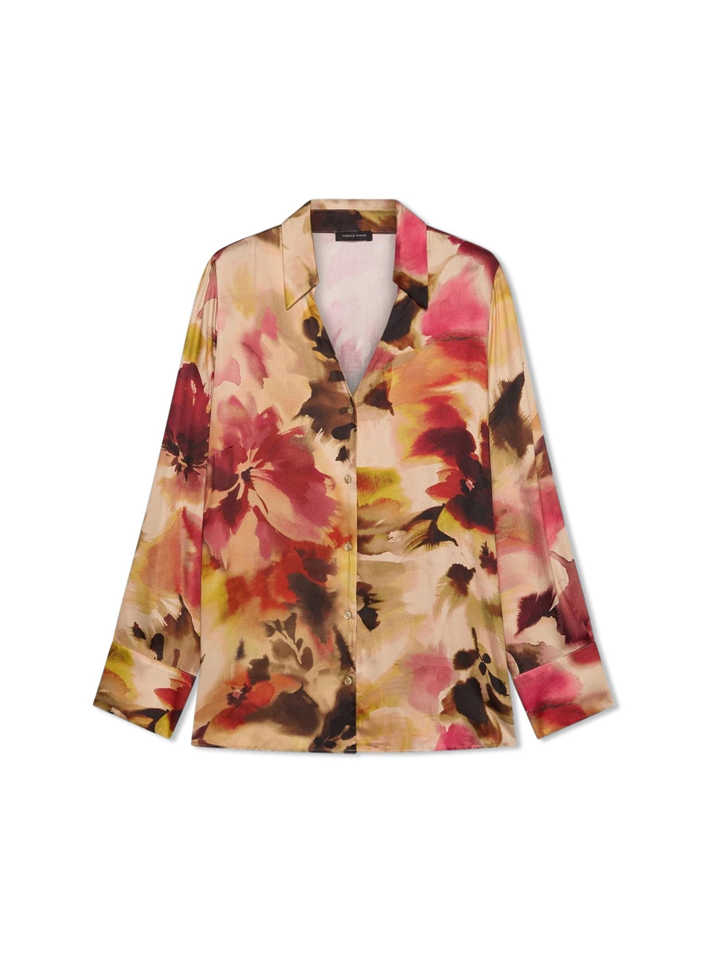 Chemisier Fiorella Rubino en beige : devant