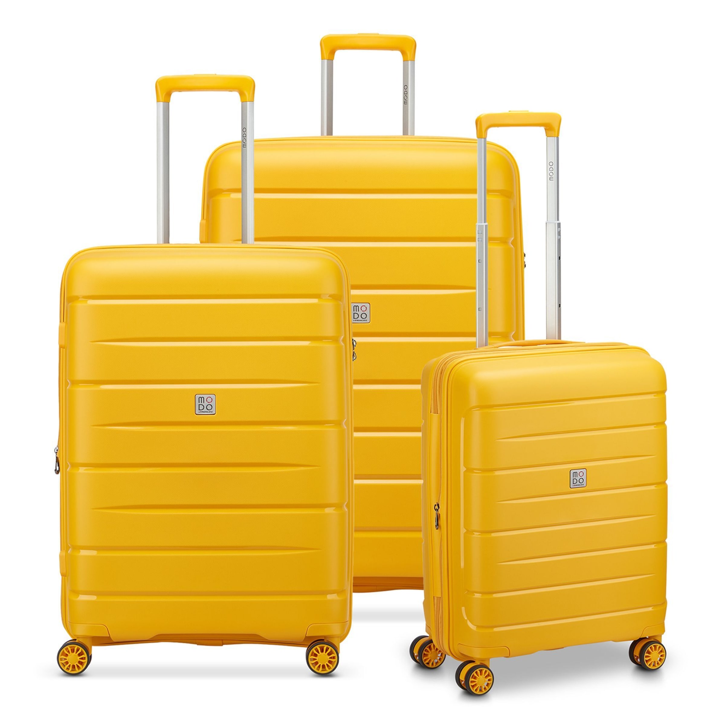 MODO by Roncato Suitcase Set 'Starlight 3.0' in Yellow: front
