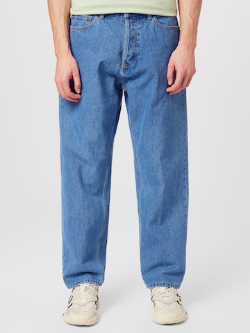 Obey Loose fit Jeans 'HARDWORK' in Blue: front