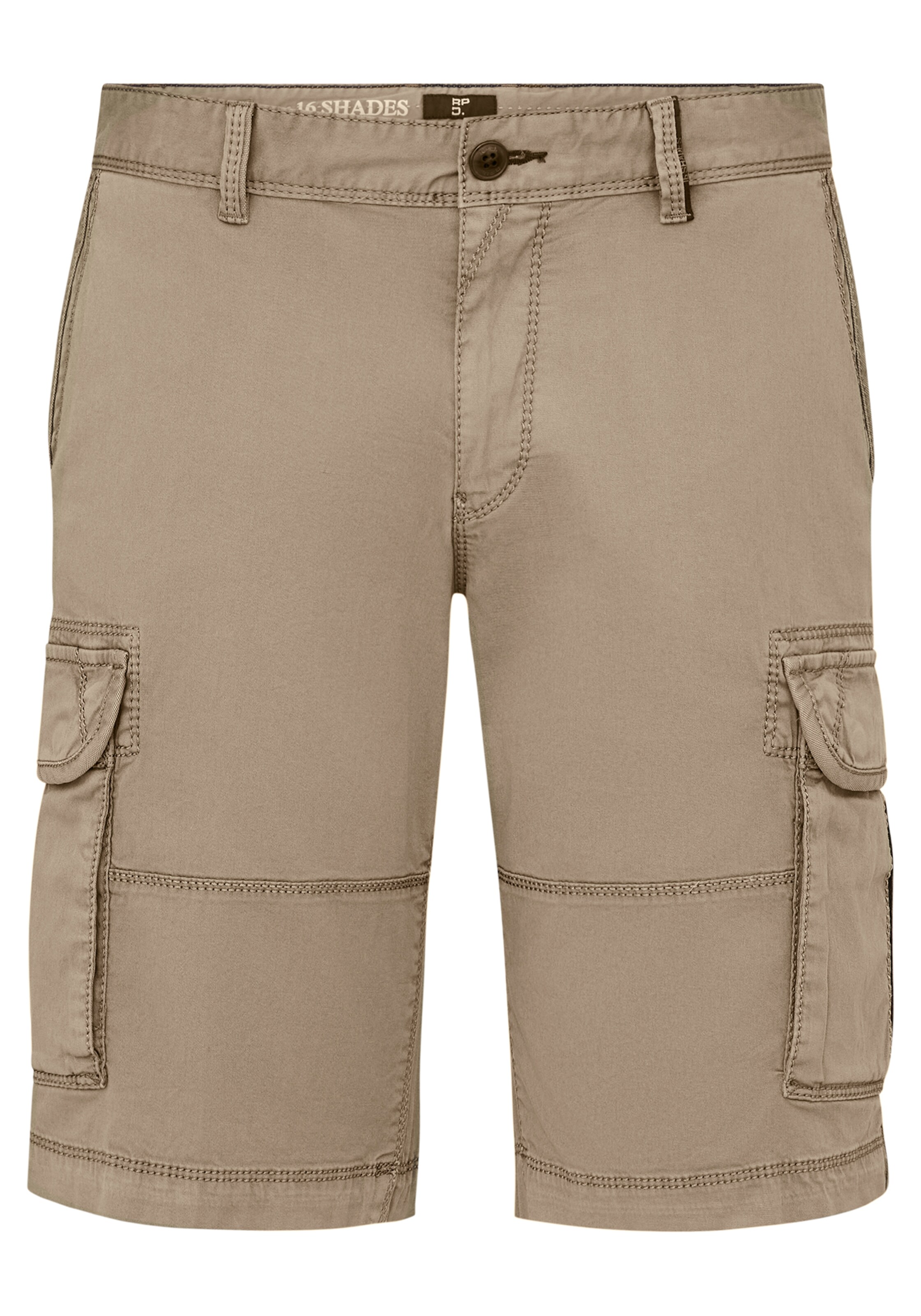 REDPOINT Regular Cargo Pants in Brown: front