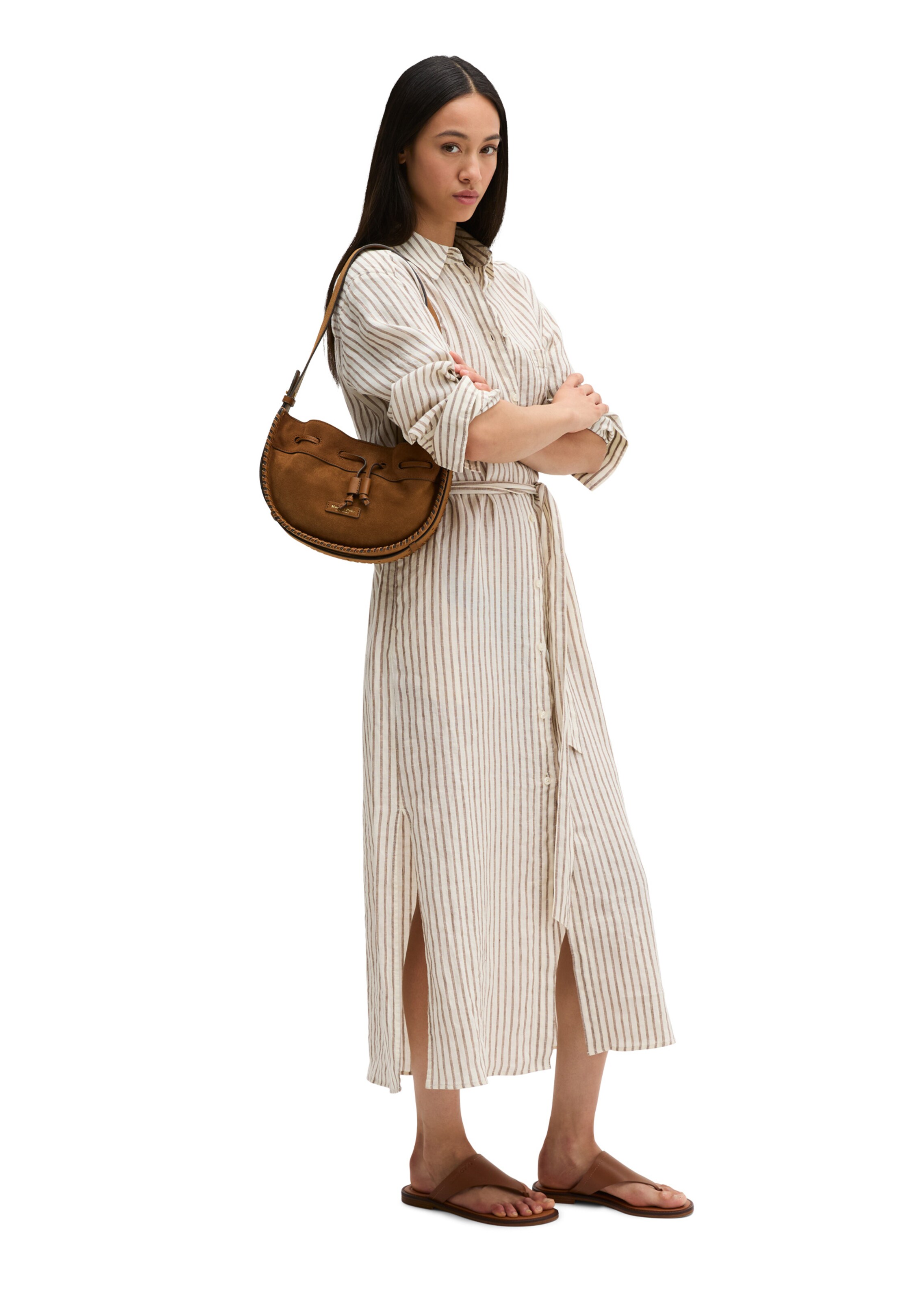 Marc O'Polo Umhängetasche in Beige