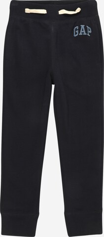 GAP Tapered Pants in Blue: front