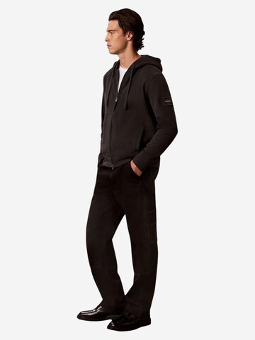 Calvin Klein Jeans Sweatvest 'LV04RJ202G' in Zwart