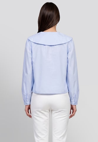 Chemisier Usha en bleu