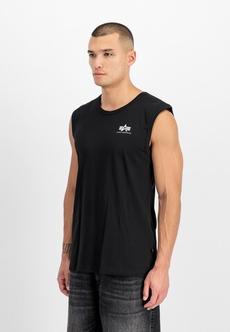 T-Shirt ALPHA INDUSTRIES en noir