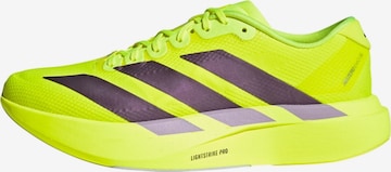 ADIDAS PERFORMANCE Loopschoen 'Adizero Evo' in Geel: voorkant