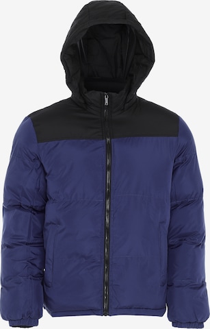 BRAELYN Winter Jacket in Blue: front