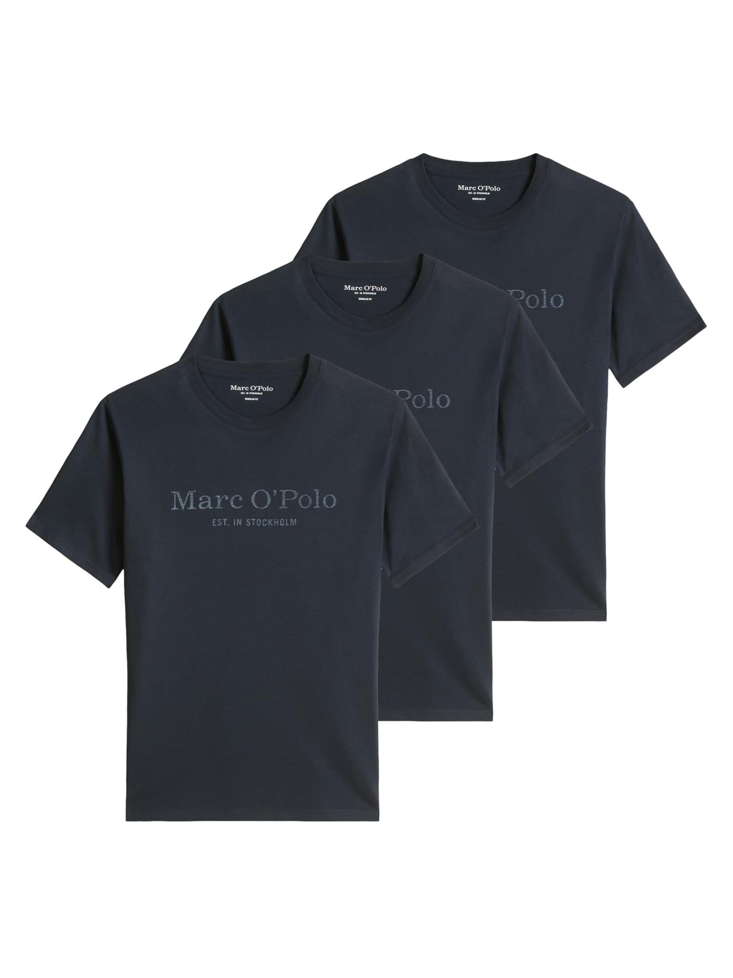 Marc O'Polo Shirt 'Kjer' in Blue: front