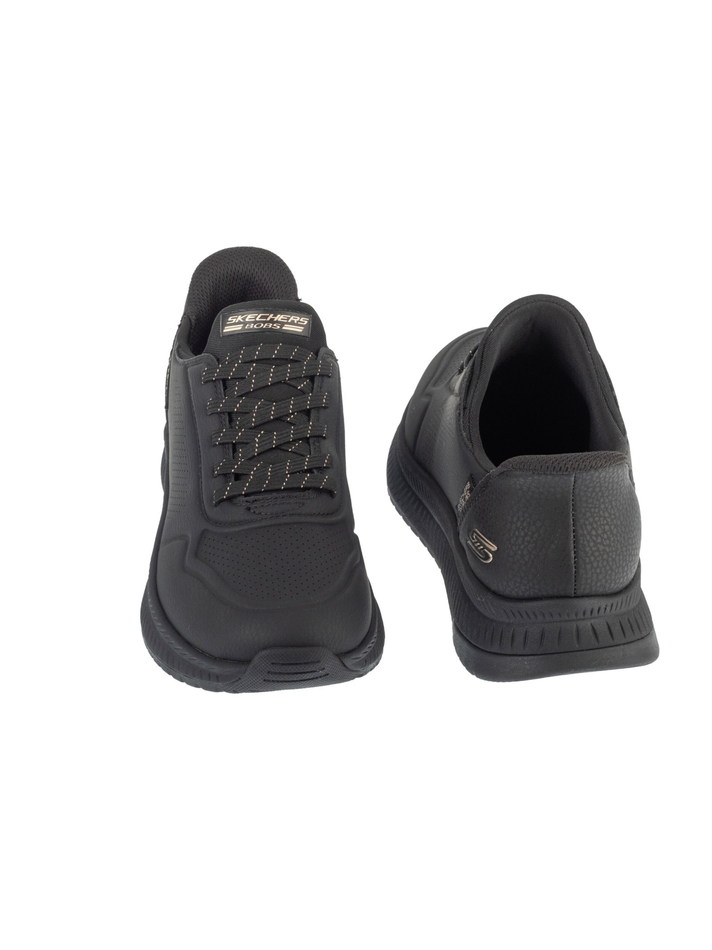 SKECHERS Sneakers laag 'Skechers Slip-Ins: Bobs Squad 4 - Key Look' in Zwart