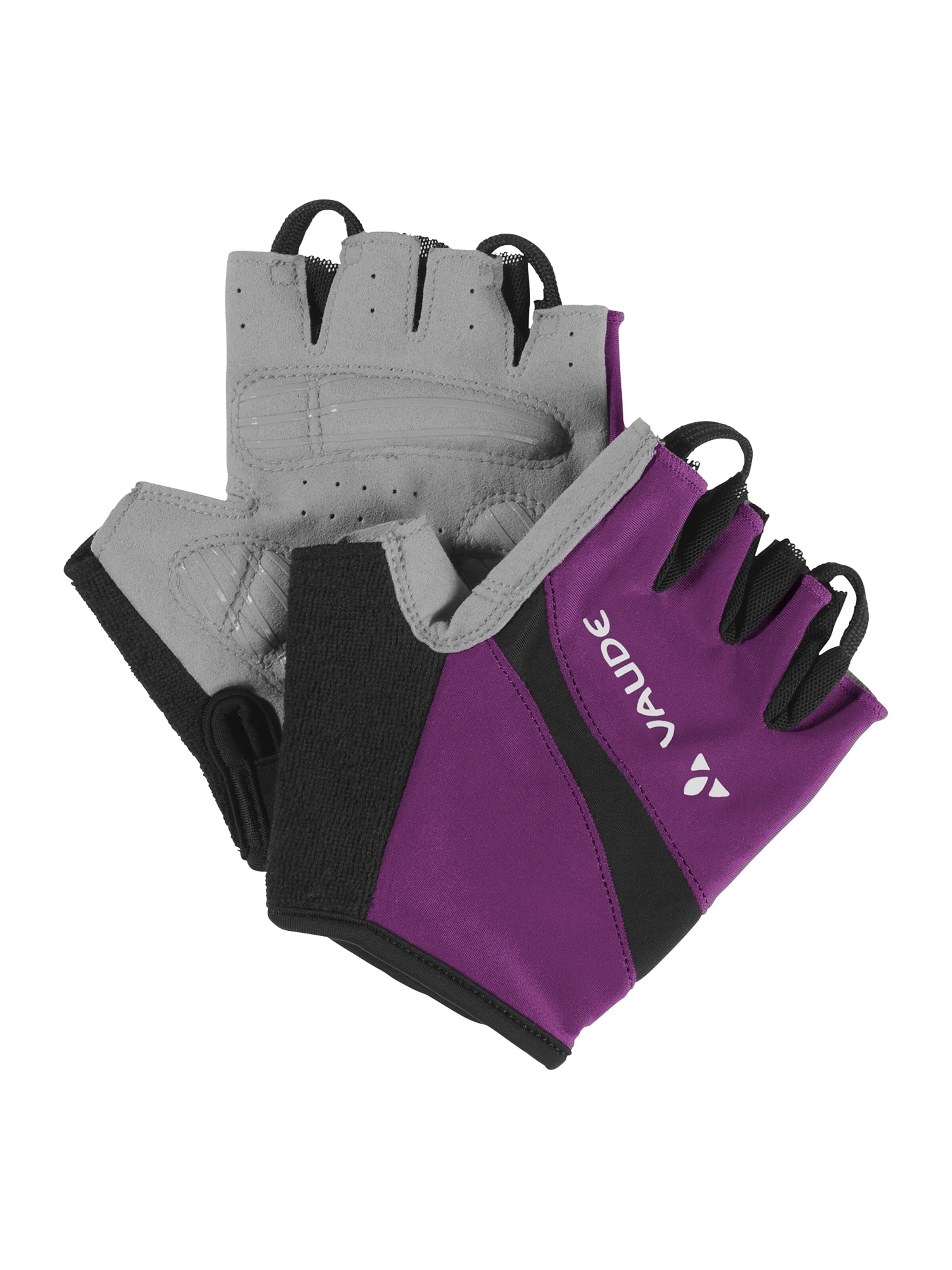 VAUDE Sporthandschuhe in grau / magenta / schwarz, Produktansicht