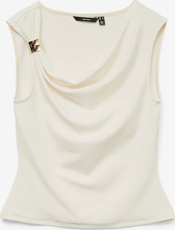 Chemisier 'VMALLISON' VERO MODA en blanc : devant