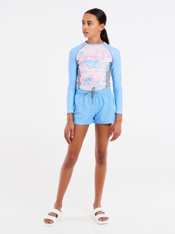 Maillot de bain de sport 'PRTEvi JR' PROTEST en bleu : devant
