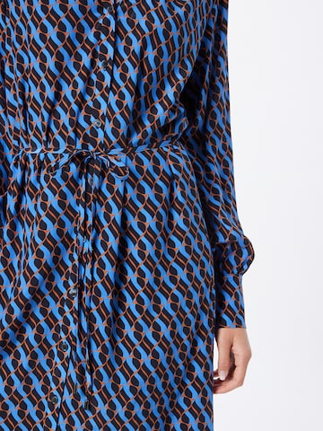 COMMA Платье-рубашка в Синий